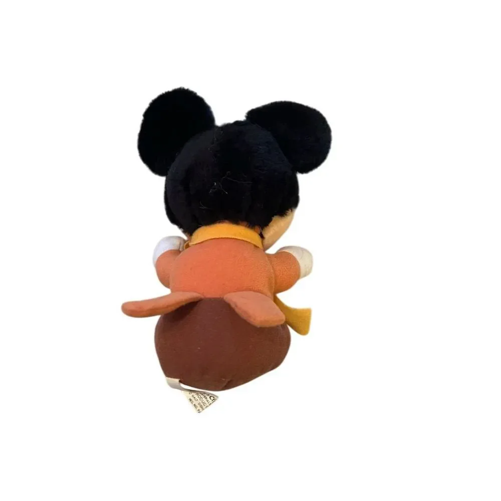 Vintage Disney Mickey's Christmas Carol Tiny Tim Mickey‎ Mouse Plush